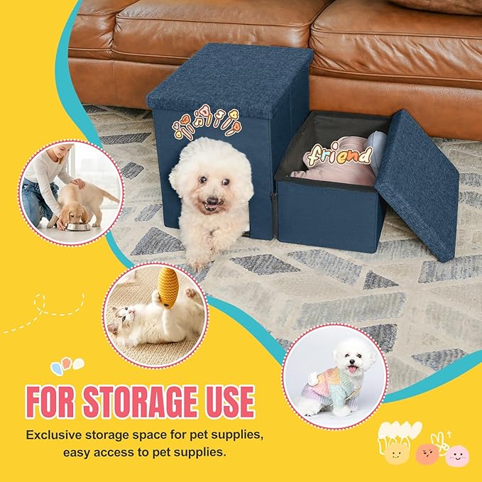 Dog Stairs for High Beds 22 inches(3