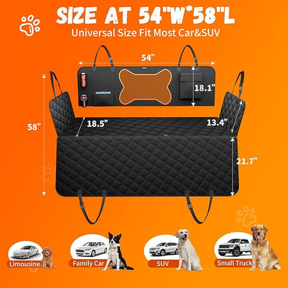Dog Seat Cover for Car Back Seat
