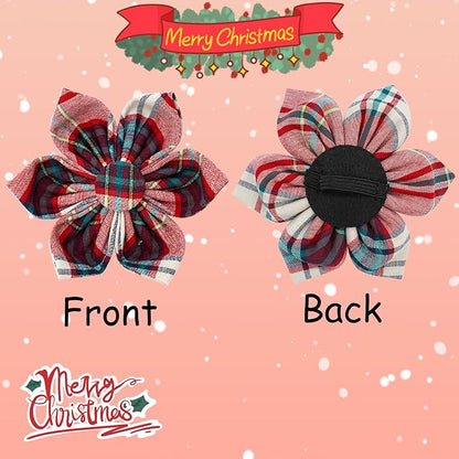 Elegant little tail Dog Collar with Flower