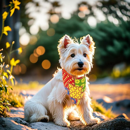 10pcs Dog Bandanas Patchwork for Xs Small Breed Dog Kerchief Triangle Bibs Scarves Pink Blue Yellow Girl Boy Grooming Costume