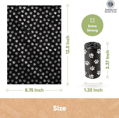 AKC Dog Poop Bags 16 Refill 240 Count