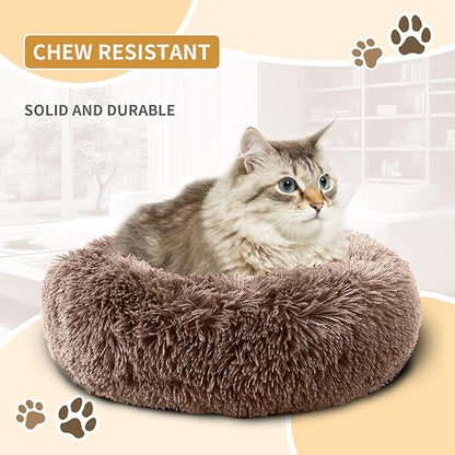 Dog Bed Comfiest Indoor Calming Waterproof Bedding Washable