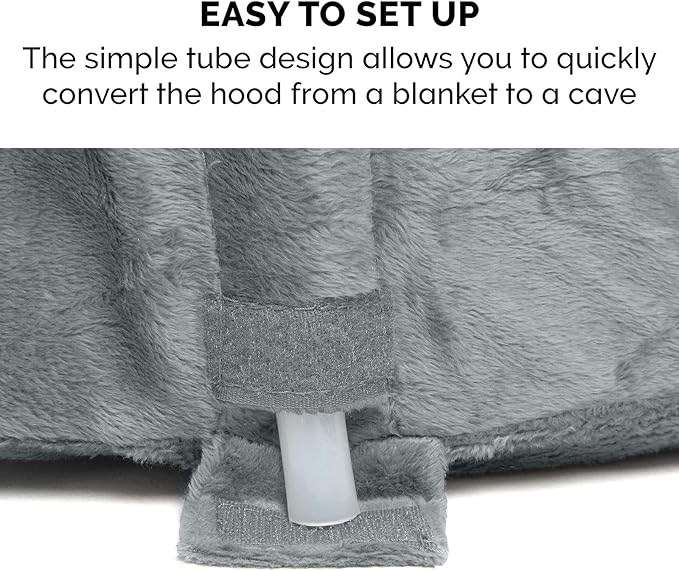 Furhaven 26" Round Orthopedic Dog Bed for Medium/Small Dogs w/ Removable Washable Cover 30 lbs 26-inch