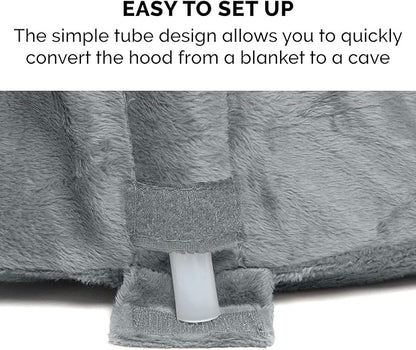 Furhaven 26" Round Orthopedic Dog Bed for Medium/Small Dogs w/ Removable Washable Cover 30 lbs 26-inch