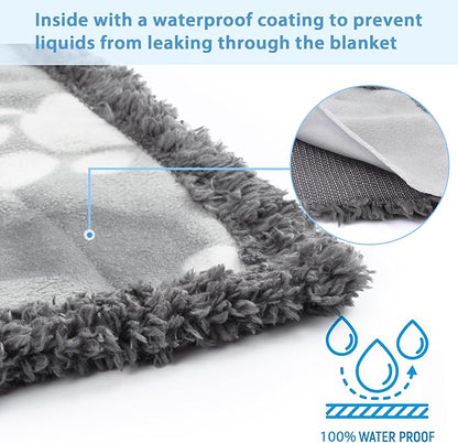 Kritter Planet Waterproof Paw Blankets