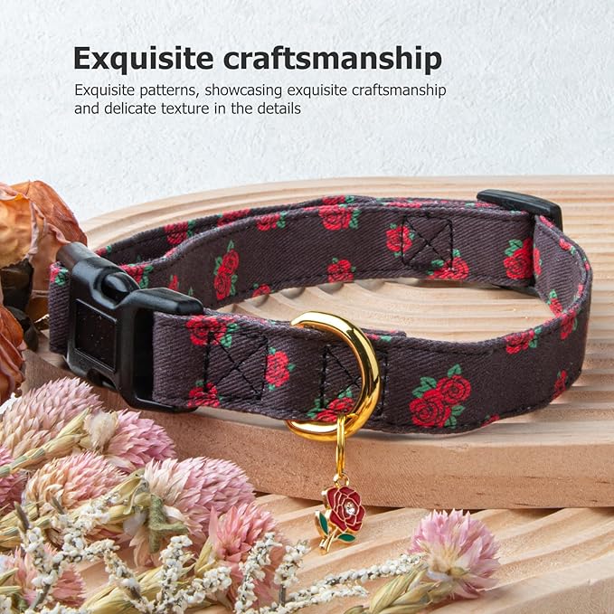 Cotton Handmade Dog Collar Cute and Distinctive Patterns