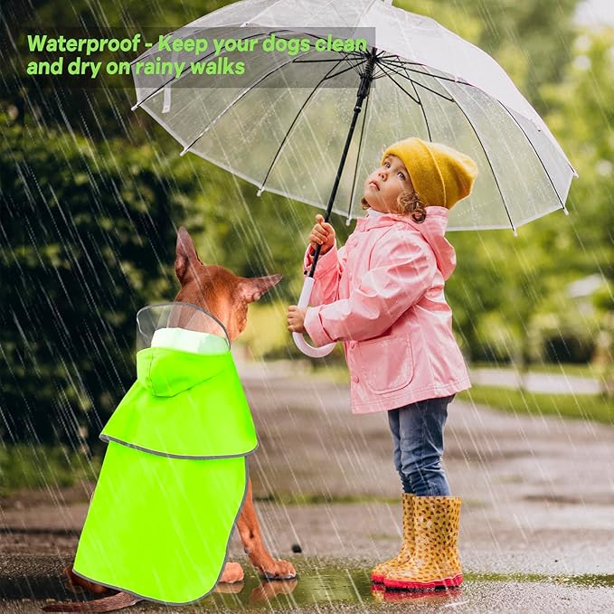 Reflective Dog Raincoat