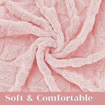 MACEVIA Fluffy Fleece Dog Blankets (29x40 Inch,