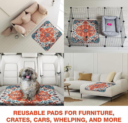 Washable Pee Pads for Dogs 100% Waterproof,