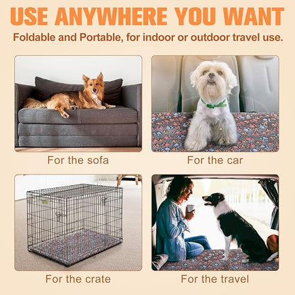 BEAUTYZOO Dog Crate Mat Pad 48" x 30"