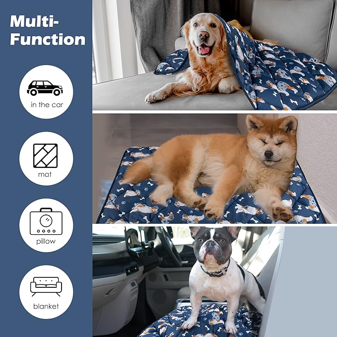 Cooling Mat for Dogs XLarge Blanket 55''x80''