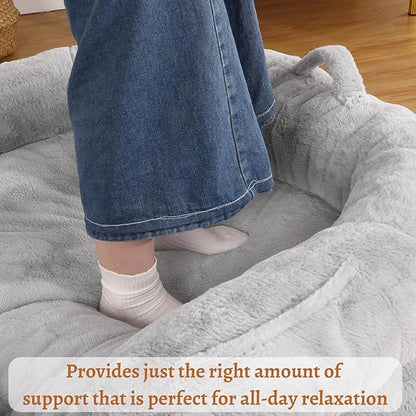 GAOMON Human Size Dog Bed for Adult 71"x43"x10" Giant