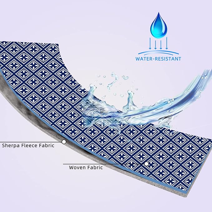 DaysU Reversible Waterproof Dog Blanket for Couch 28 x 40 Inches