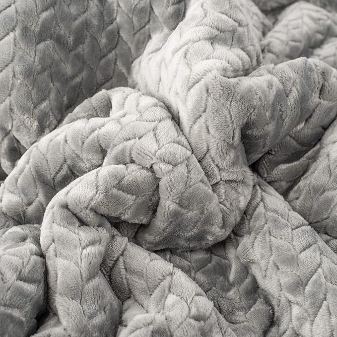 Fuzzy Blanket or Fluffy Blanket for Baby Girl or boy (40" x 48", MD-Light