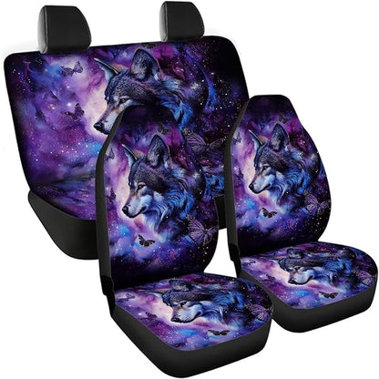 Galaxy Wolf Automotive Full Set Seat Covers 4