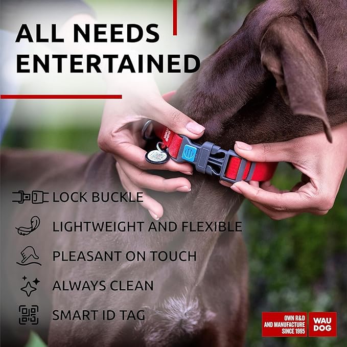 WAUDOG Waterproof Dog Collar