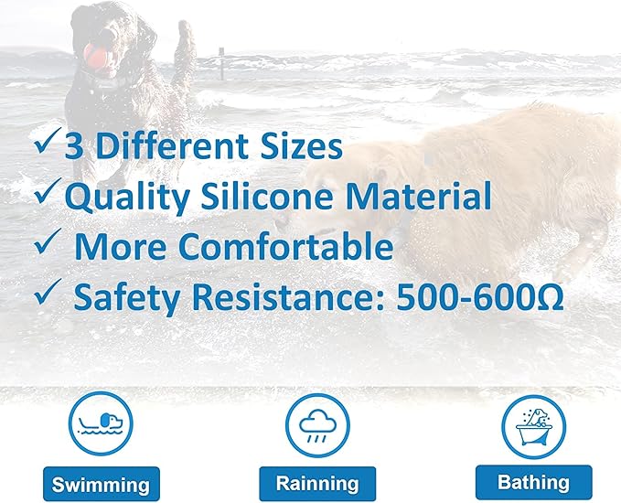 Dog Shock Collar Rubber Tips 16 pcs