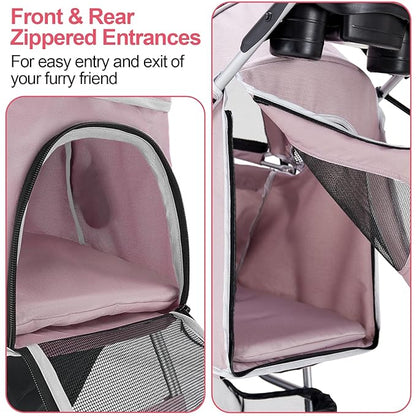 Pet Stroller 3 Wheel,