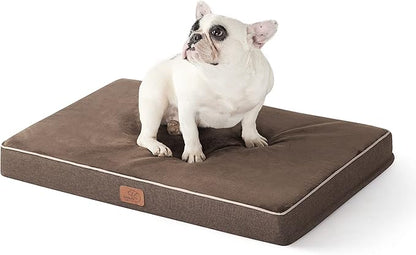 Bedsure Memory Foam Dog Bed for Medium Dogs