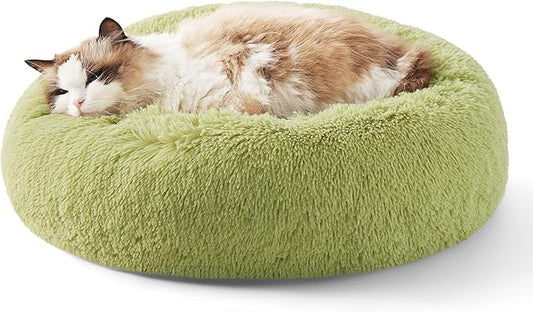 Bedsure Calming Cat Bed for Indoor Cats 15 lbs 20 inches