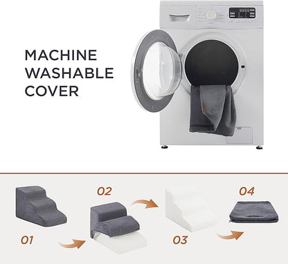 Lesure Dog Stairs for Small Dogs 5 Steps