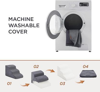 Lesure Dog Stairs for Small Dogs 5 Steps