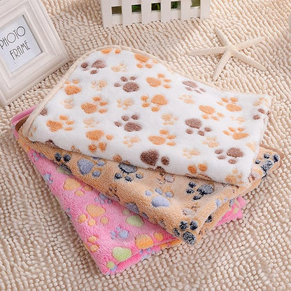 UTTPLL Blanket-Premium-Flannel-Medium-Printed Throw for Cats Dog Puppy Animals