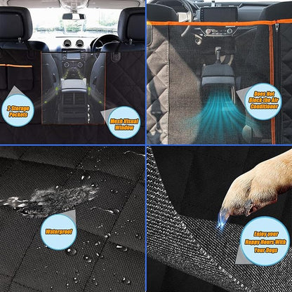 Dog Car Seat Cover 100% Waterproof 59" W 65" L