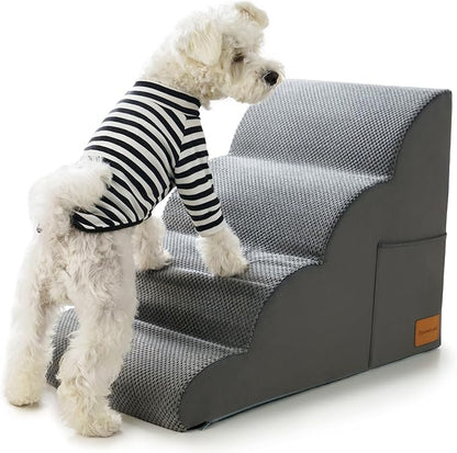 Dog Stairs Ramp for Beds Couches 4 Step