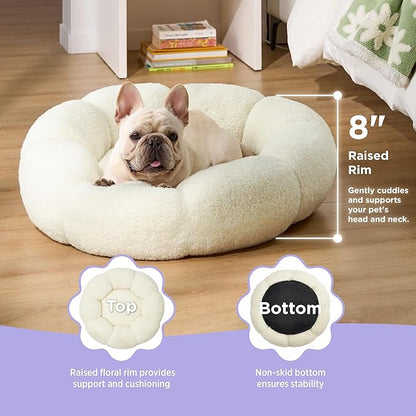 Lesure Calming Medium Dog Bed 45 lbs, 30"