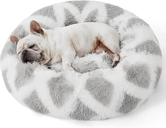 Bedsure Calming Dog Bed for Small Dogs 23 inches 25 lbs