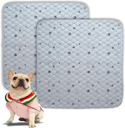 Reusable Pet Pee Pads 2 Pack 34"x36" Ultra-Absorbent
