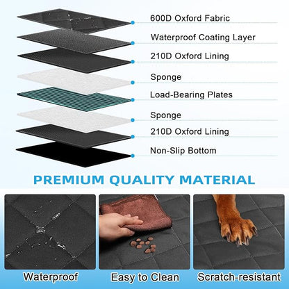 Kytely Back Seat Extender for Dogs 400lb, Waterproof