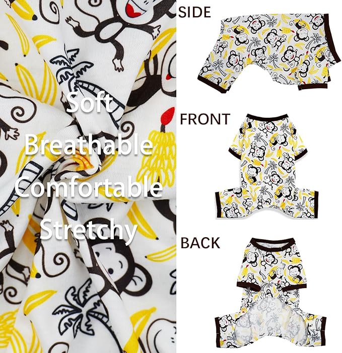 Dog Pajamas for Small Dogs Summer Cute Dog