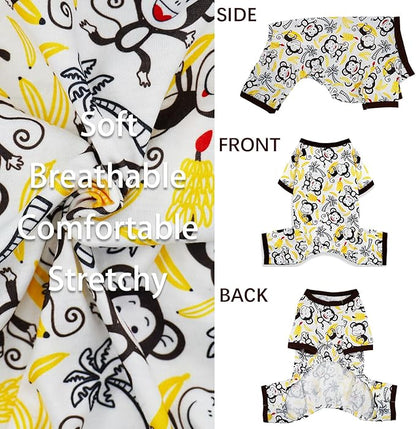 Dog Pajamas for Small Dogs Summer Cute Dog