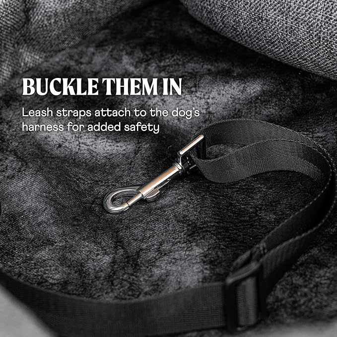 PupProtector Dog Car Seat for Medium and Large Dogs