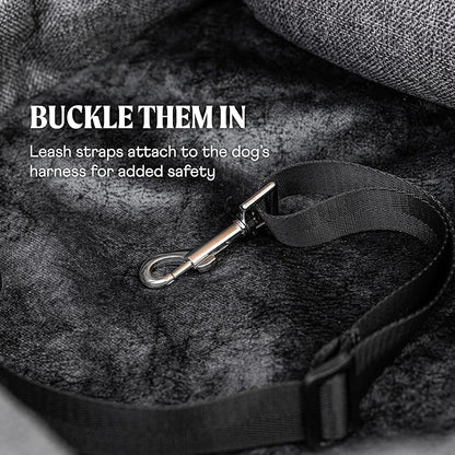 PupProtector Dog Car Seat for Medium and Large Dogs