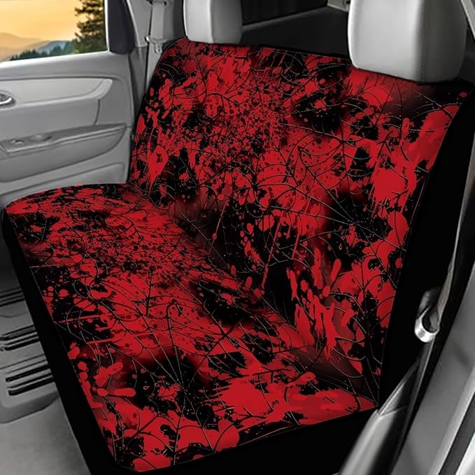 AFPANQZ Car Rear Bench Covers Protective Halloween Car