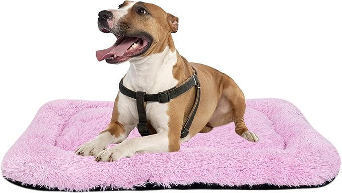 Coohom Deluxe Plush Dog Bed Pet Cushion Crate Mat