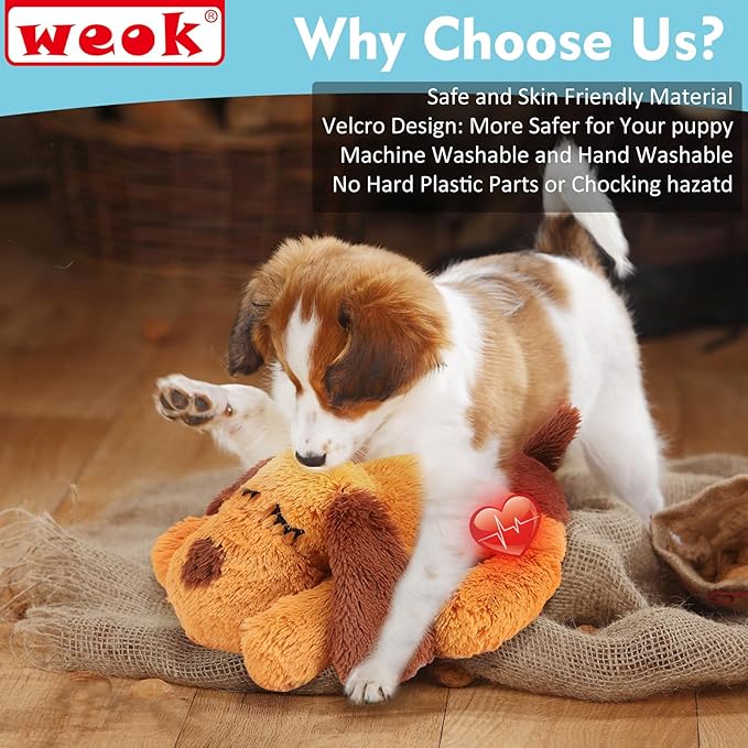 Heartbeat Puppy Toy