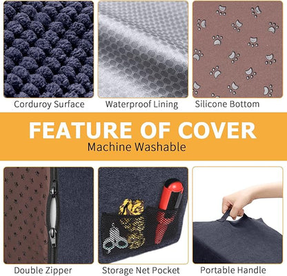 Topmart 3 Tiers Foam Dog Ramps/Steps