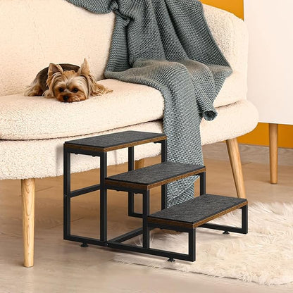 Dog Stairs for Small Dogs 3 Tier, 3 Steps