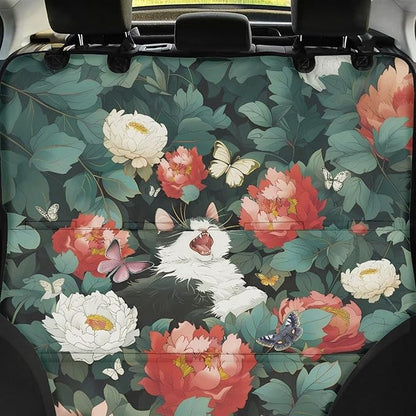 AFPANQZ Flowers Cat Dog Cat Seat Cover Bucket