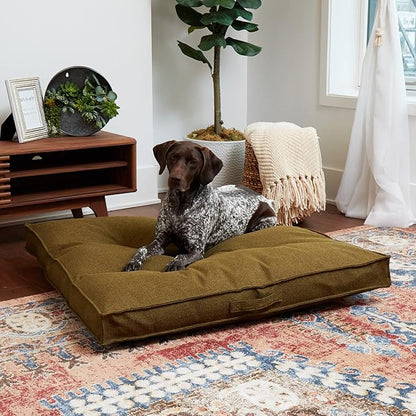 Happy Hounds Milo Square Tufted Pillow Dog Bed (40" x 40")
