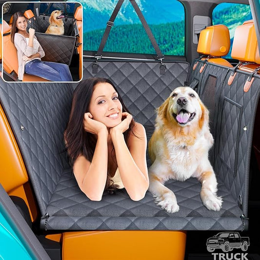 Convertible Truck Back Seat Extender for Dogs 400lbs Hard