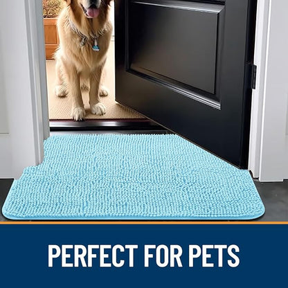OLANLY Dog Door Mat for Muddy Paws 47x32