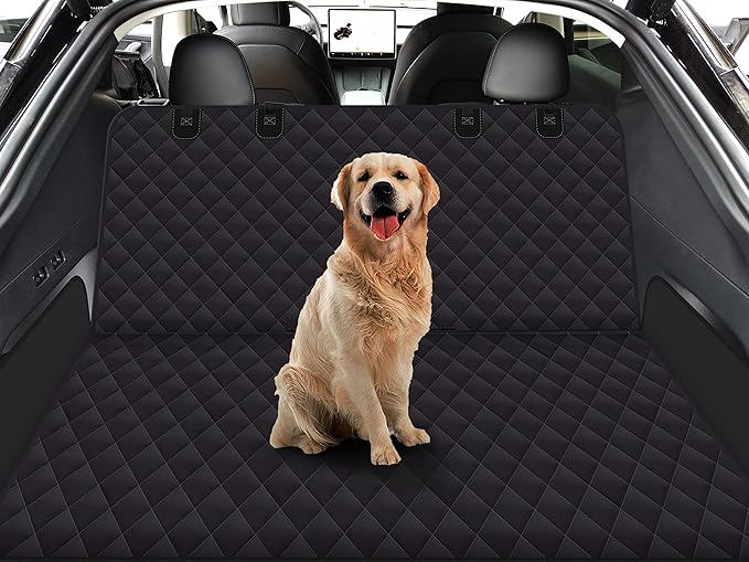 GXT Dog Back Seat Cover Protector for Cars SUV and Trucks with Mesh Window