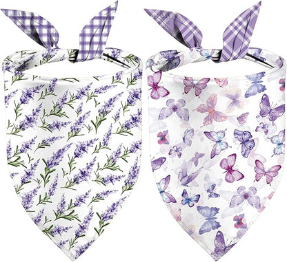 Spring Dog Bandanas 2 Pack,