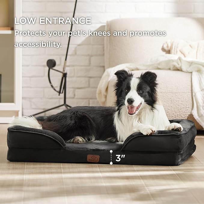 Bedsure Orthopedic Dog Bed for Large Dogs