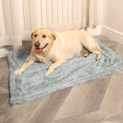 MACEVIA Fluffy Fleece Dog Blankets (29x40 Inch,